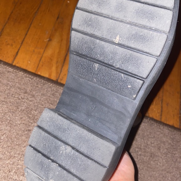 Platform Black Boots Size: 6 / 37 - Picture 5 of 6